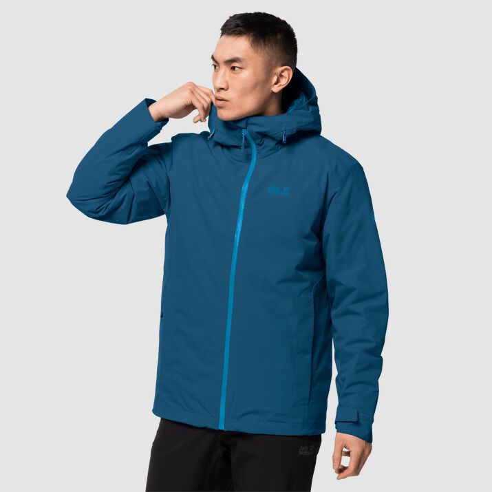 Chamarra Invierno Jack Wolfskin Argon Storm Hombre Azul Marino Mexico-1352764